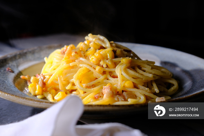 Italian Spaghetti Alla Carbonara