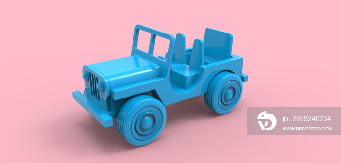 Off Road Car - 3D Rendering