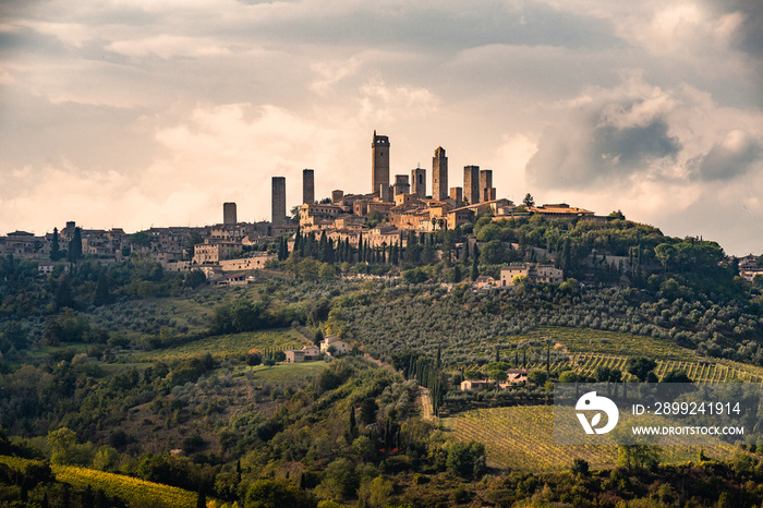 San Gimignano in der Toskana