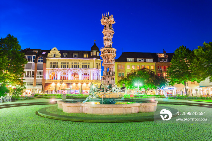 History column Historiensaule in Koblenz