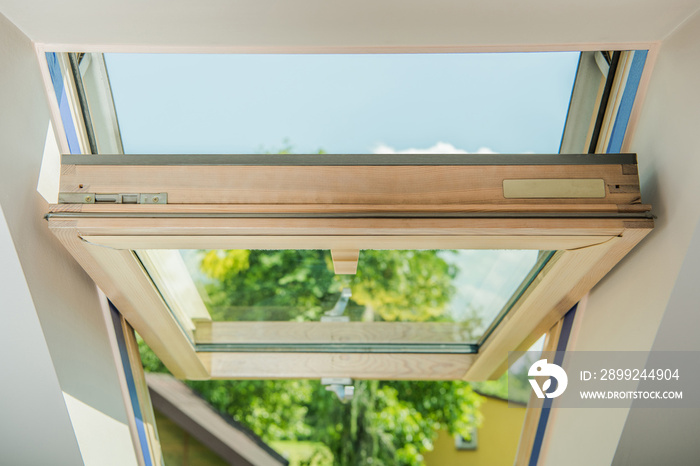 Open Wooden Skylight