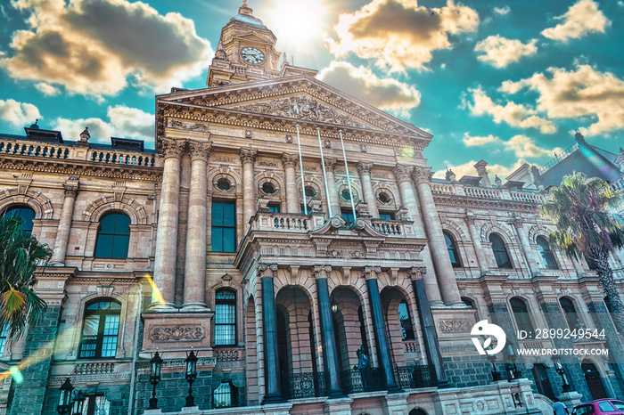 Cape Town City Hall with a little more lustre than usual, South Africa