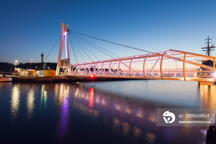 Pedestrian Bridge in Ustka