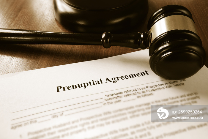 Prenup contract