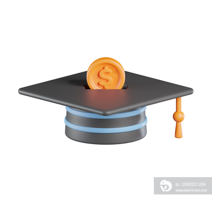 Education Investment 3D Icon