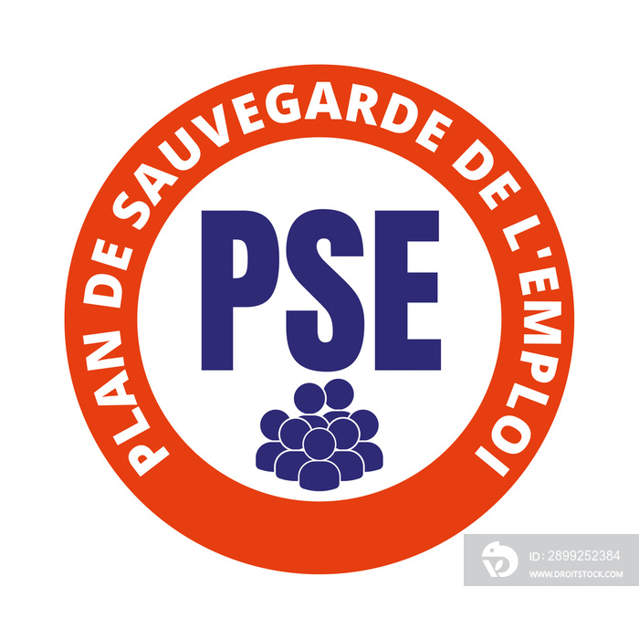 Symbole PSE  plan de sauvegarde de l’emploi