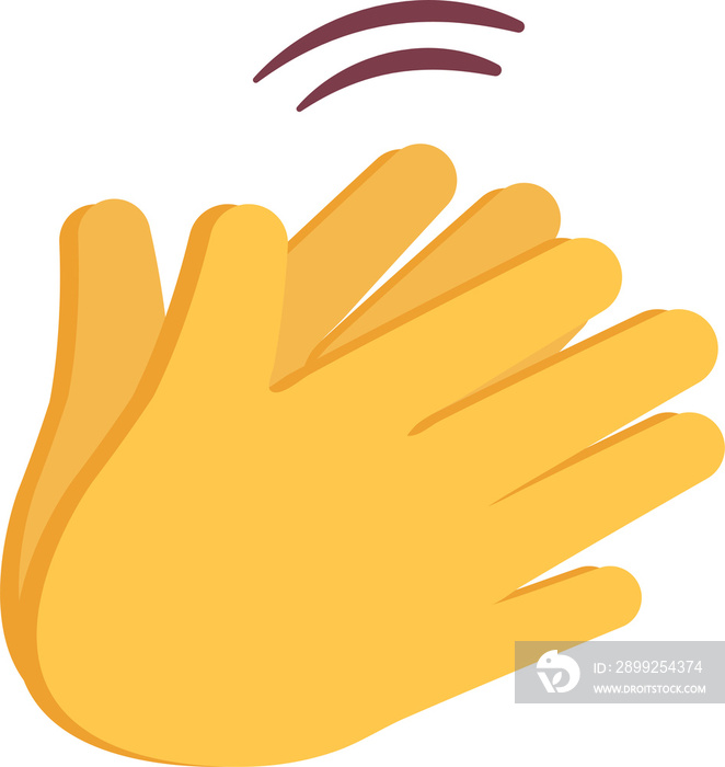 Emoji Hand Applaud  Illustration