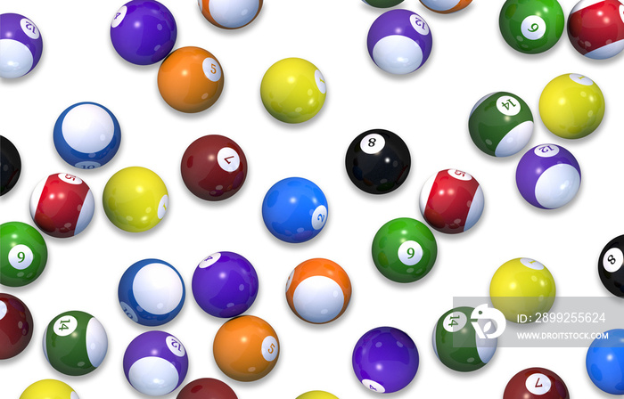 PNG Transparent Billiard Balls