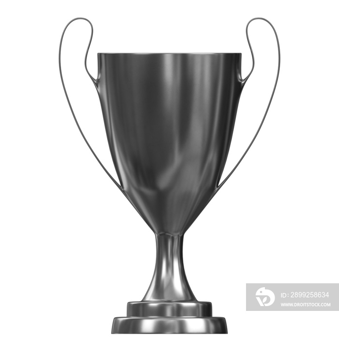 3d rendering illustration of a small trophy cup