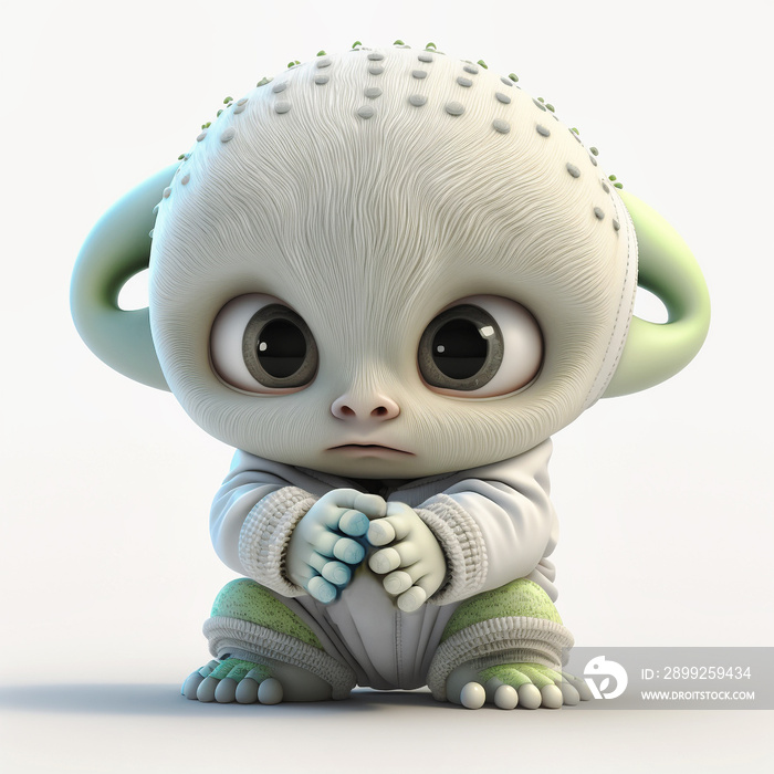 cute baby alien