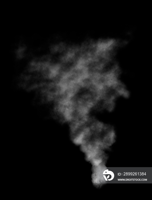 White smoke texture. White smoke isolated on black