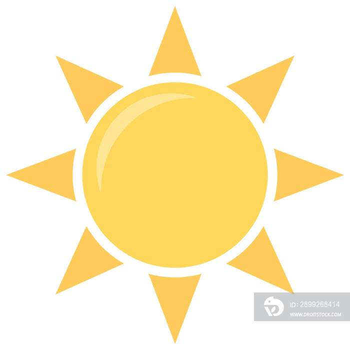 Sun or brightness icon