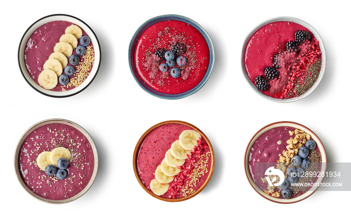 breakfast smoothie bowls