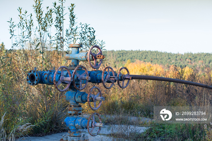 old abandoned well