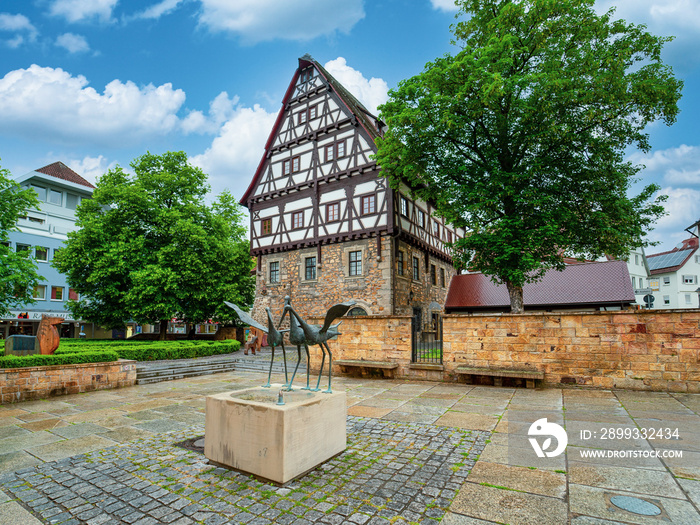 Göppingen Baden-Württemberg Deutschland Fachwerk Umgebindehaus Stuttgart