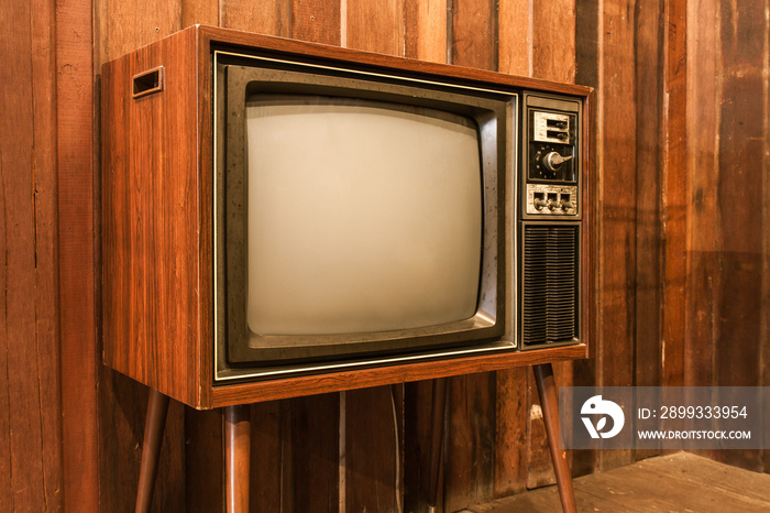 Old vintage television