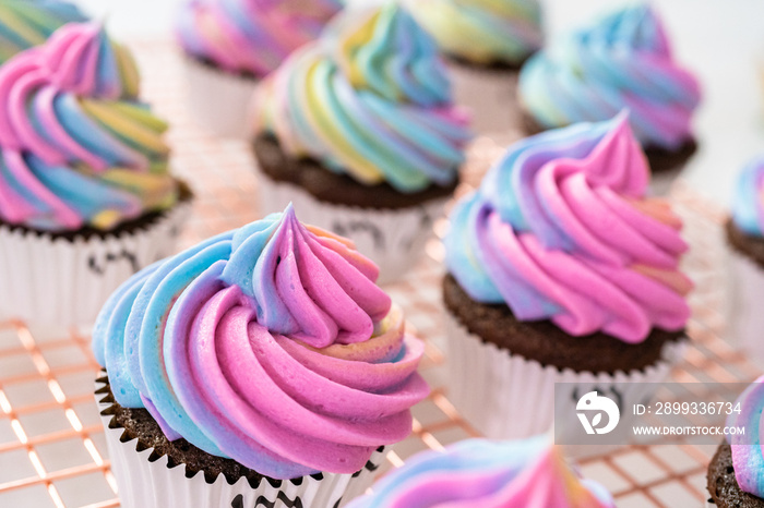 Unicorn cupcakes