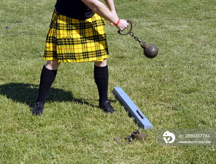 Highlandgames, Hammerwurf