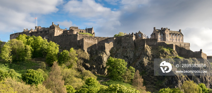 Edinburgh Castle from Princes Street