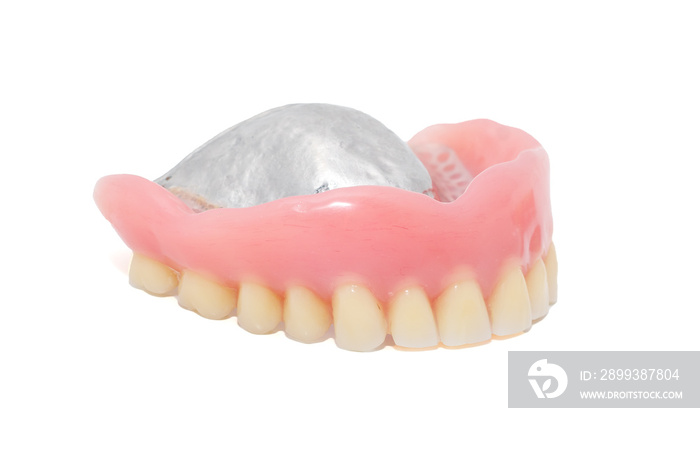 metal Denture isolate background