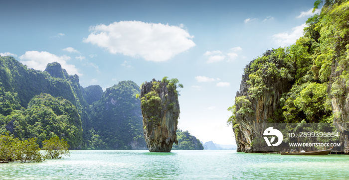 James Bond island in Thailand