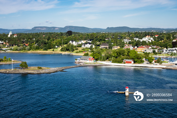 Leuchtturm im Oslofjord