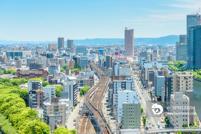 都市風景 日本 大阪