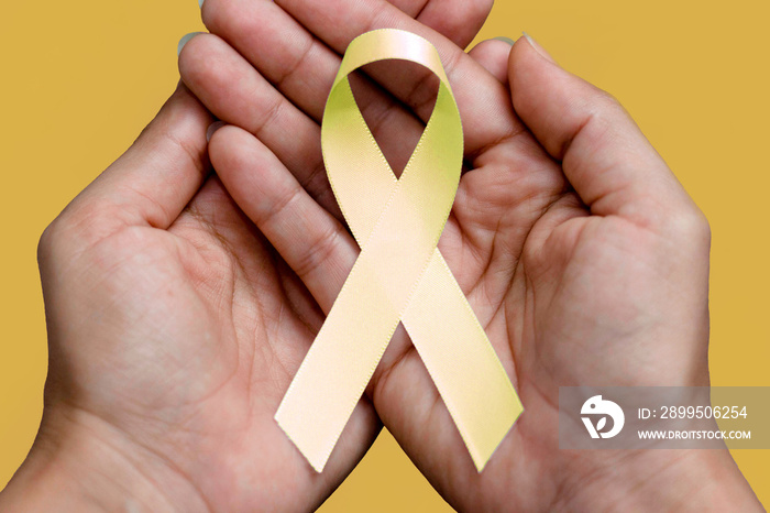 Yellow ribbon, yellow may. International movement of awareness for the reduction of mortality in traffic.