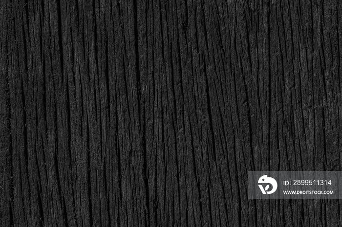 black wood surface texture table top view. Blank copy space for design your concept or project background.