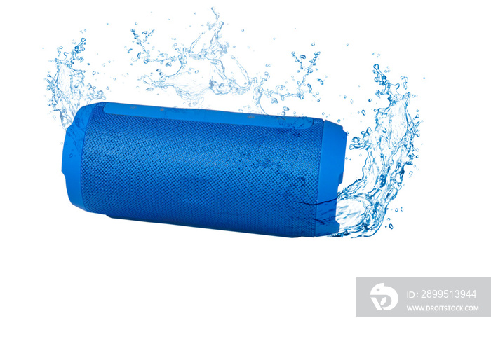 Bluetooth waterproof speaker technology separated from the background clipping part