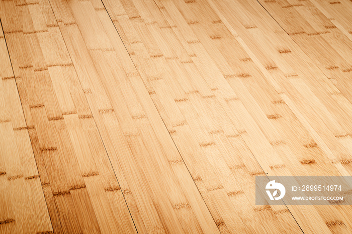 bamboo wood slats floor