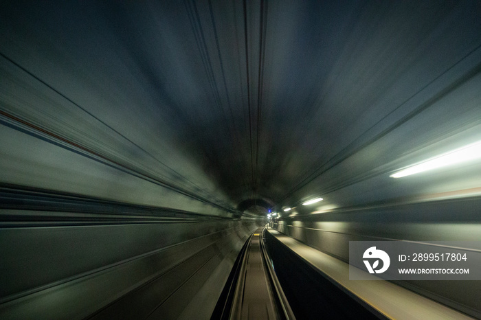 Sydney, Australia, metro subway driving track