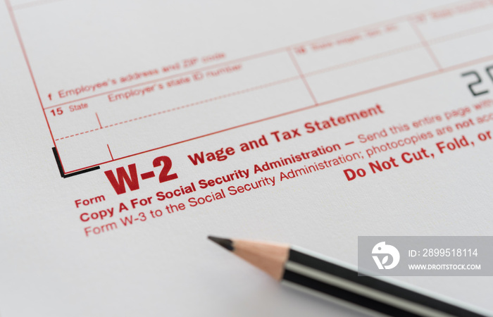 form W-2 wage and tax statement