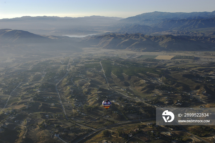 Hot Air Balloon over Temecula, CA