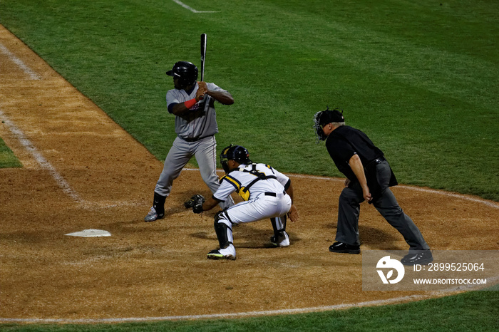 baseball players in action