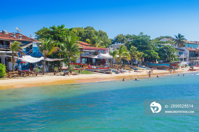 Tucuns beach in Buzios city, Rio de Janeiro