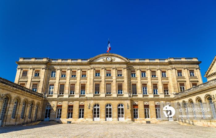 Palais Rohan, the City Hall of Bordeaux - France