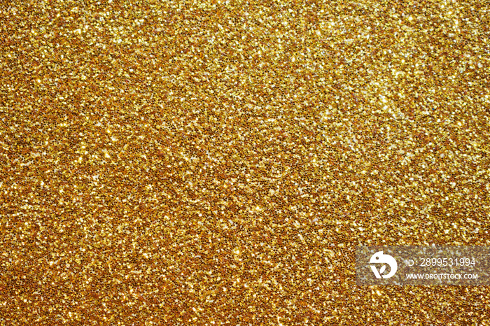 Abstract gold glitter sparkle background