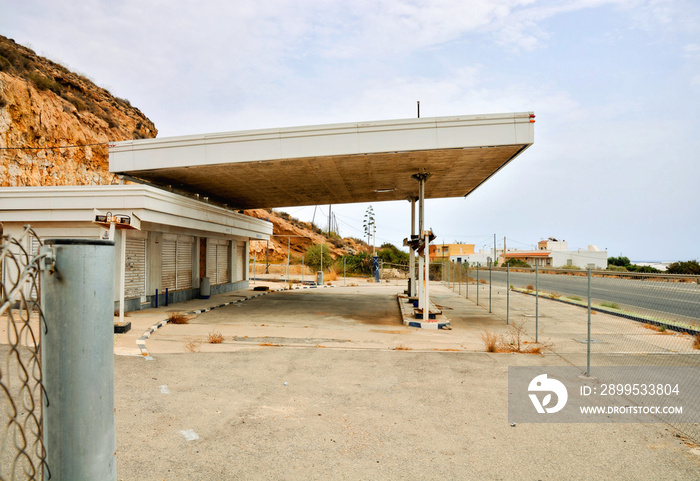 Abandoned Gas Station along the Route 66