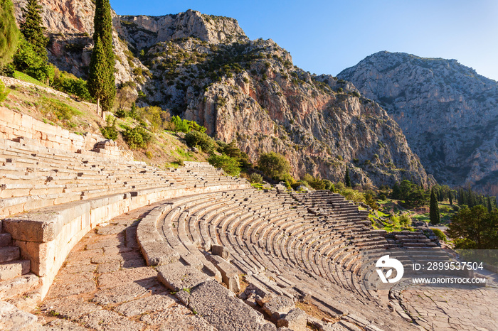 Delphi ancient sanctuary, Greece