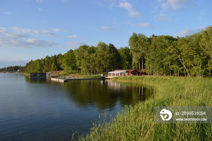 The stunning islands and ocean in the Stockholm Archipelago (Skärgård) in Sweden