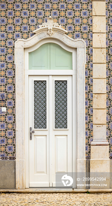 Beautiful details of typical doors from Portuguese houses