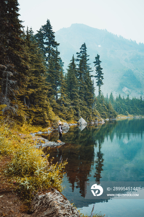 Smoky days in the mountains