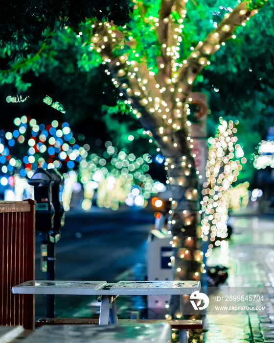 Downtown Tempe At Night 1