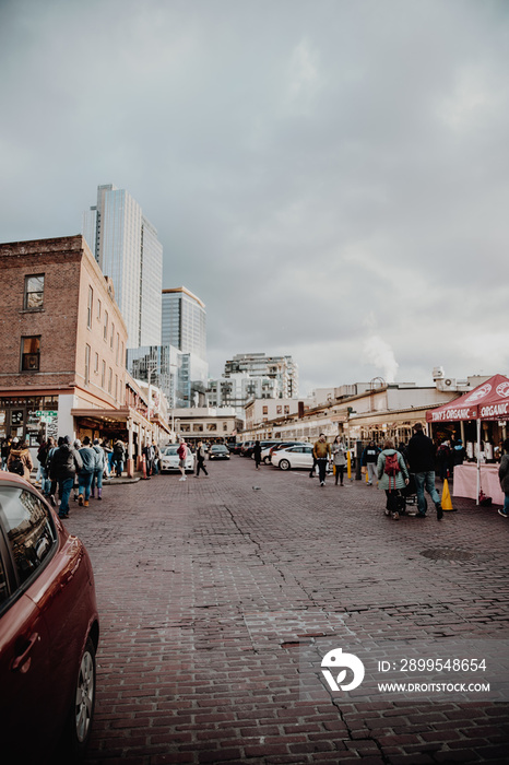 Seattle Pike Place Market street