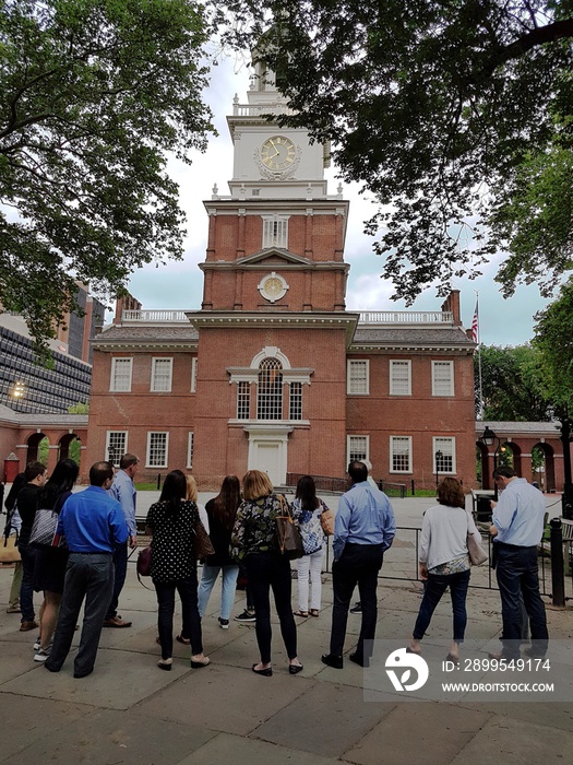 Independence Hall in Philadelphia, Pennsylvania, USA.