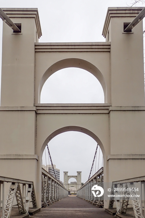 Waco suspension bridge, Texas