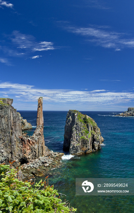 Beautiful Spillars Cove in Newfoundland and Labrador, Canada