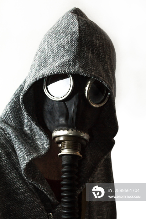 Man Gas Mask