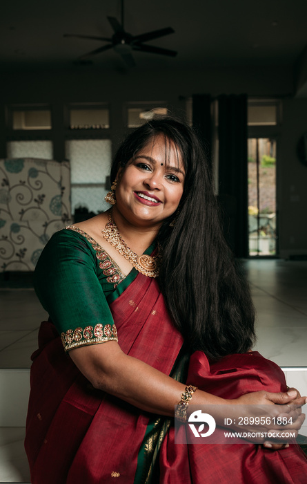 South Asian woman lifestyle portraits